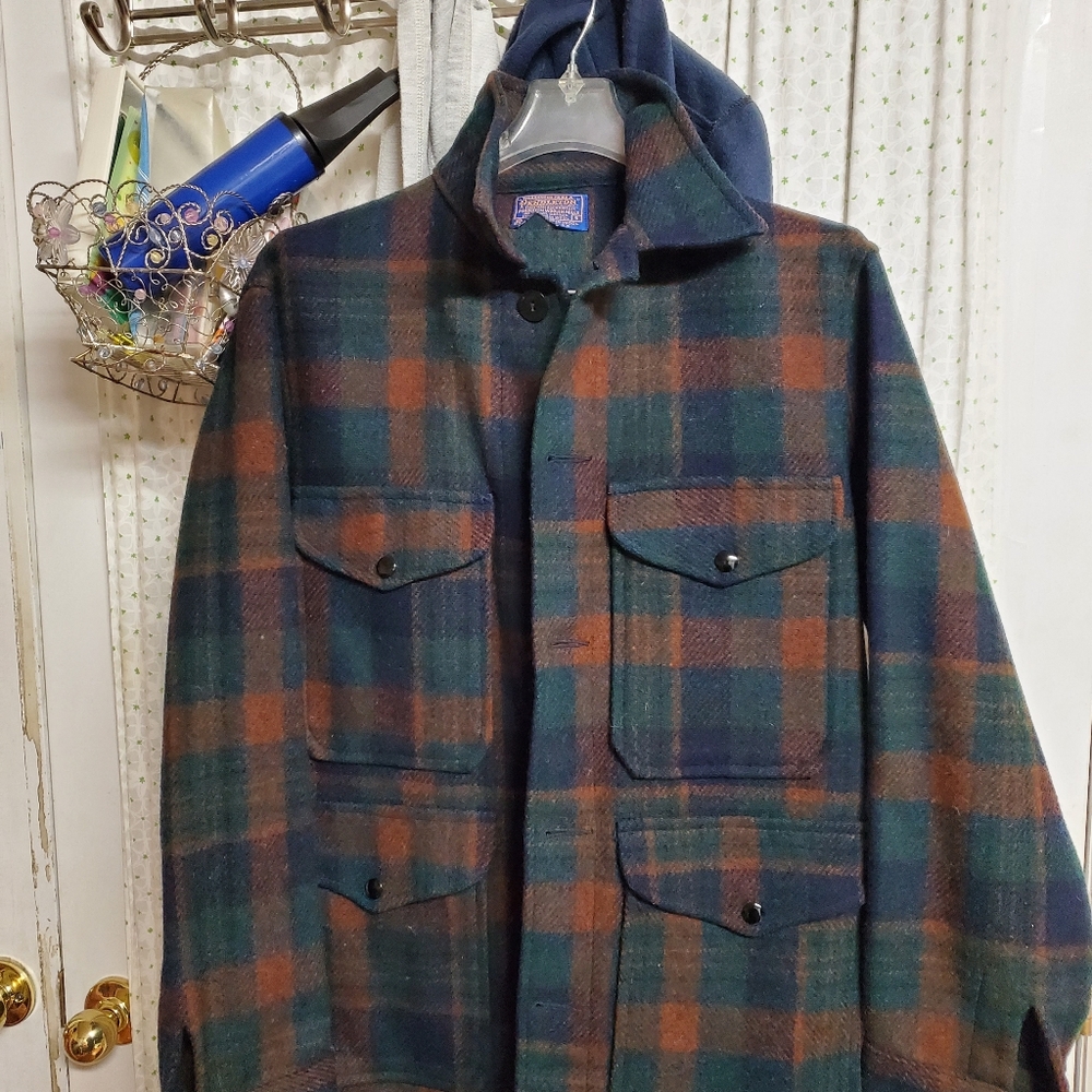 Vintage Pendleton Wool Mackinaw Cruiser Jacket